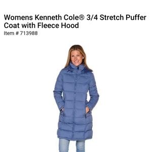 Kenneth Cole winter puffer coat